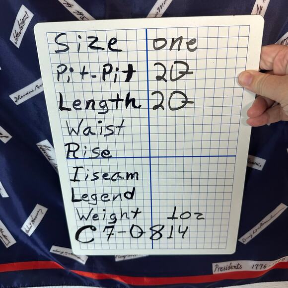 Scarf bicentennial, presidents name, scarf, blue red white patriotic novelty ￼ - Picture 7 of 7